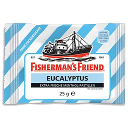 Набір льодяників Fisherman's Friend Eucalyptus без цукру 3x25g - мініатюра 2