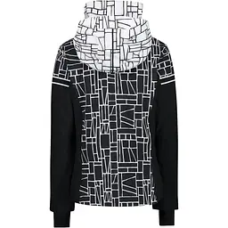 Куртка CMP Woman Jacket Fix Hood White/Black XXS (1097-31W0076-15ZH 34) - мініатюра 3