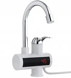 Водонагрівач WATER HEATER RX-002 • Проточний електричний водонагрівач з ЖК-дисплеєм для кухні ванної та гаража