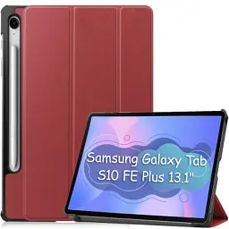 Чохол до планшета BeCover Smart Case Samsung Galaxy Tab S10 FE Plus (SM-X620/SM-X626) 13.1" Red Wine (713385)