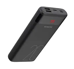 Зовнішній акумулятор Romoss 20000 mAh Ares 20PF (PAS20-272-2133H) - мініатюра 3
