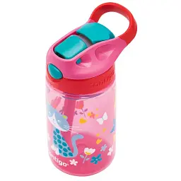 Пляшка для води дитяча Contigo Gizmo Flip Pink 420 мл (2116113) - мініатюра 5