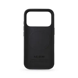 Силиконовый чехол с MagSafe для Apple iPhone 17 Pro, ICON2 MagCase, черный, противоударный, панель с мягкой подкладкой, защита всего корпуса, поддержка беспроводной зарядки, совместим с защитными стеклами и пленками, ArmorStandart (ARM86248) - мініатюра 2