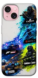 TPU чохол Demsky Full Throttle для Apple iPhone 15 (6.1")