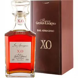 Арманьяк Baron Gaston Legrand Bas Armagnac XO Carafe Wood Gift Box, 40% 0,7 л, в подарунковому пакуванні (5515240) - мініатюра 2
