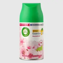 Замінний балон до автоматичного аерозольного освіжувача повітря Air Wick Freshmatic «Вишневий цвіт», 250 мл