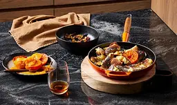 Сковорода універсальна Le Creuset Signature Wooden Handle Frying Pan 28 см синя 20258281290422 - мініатюра 7