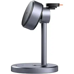 Бездротовий зарядний пристрій Mcdodo CH-2460 Qi2 Magnetic 3in1 15W Black [170231] - мініатюра 3