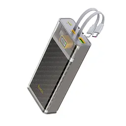 Зовнішній аккумулятор HOCO J104A Discovery edition 22.5W 20000mAh сірий - мініатюра 2