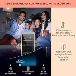 Холодильник для напоїв Klarstein Beersafe 6XL (10031930) - мініатюра 3