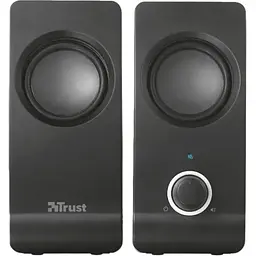 Колонки 2.0 Trust Remo, Black, 8W, працює від USB, регулятор гучності на передній панелі (17595)