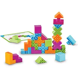 Навчальний ігровий набір Learning Resources STEM Explorers Brainometry Кольорова геометрія (LER9306) - мініатюра 2