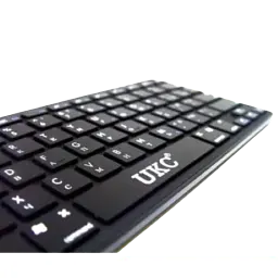 Клавіатура бездротова з мишкою UKC WI 1214 чорна чорна (WI 1214_601) - мініатюра 4
