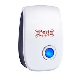 Відлякувач мишей і тарганів Pest Reject ультразвуковий електричний, в розетку, зона дії 100 м²