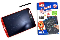 Планшет для малювання LCD Writing Tablet 12'' монохромний 28х19х0,8см 1202