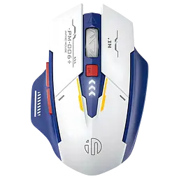 Комплект (миша, килимок) INPHIC F9 White-Blue