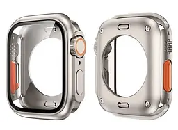 Захисний чохол із захисним склом Choice 3 для Apple Watch 44 мм у стилі Ultra Silver - мініатюра 2