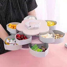 Фруктова тарілка для закуски 2 яруси - мініатюра 3