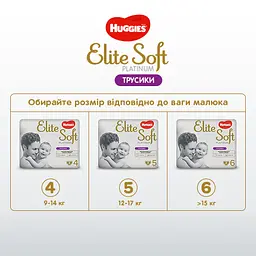 Підгузки-трусики Huggies Elite Soft Platinum 4 (9-14 кг), 36 шт. (824046) - мініатюра 12