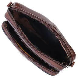 Чоловіча шкіряна сумка Vintage 16х12,5х4 см sum0022670 - мініатюра 4