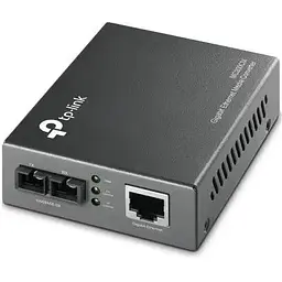 Медіаконвертер TP-Link MC200CM, 1GEBase-TX-1GEBase-FX, MM, 0.5km, SC