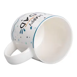 Чашка порцелянова HAPPY HOLIDAYS DAD 450 мл для тата Liling Rongxiang Ceramic RX-N240278HD - мініатюра 13