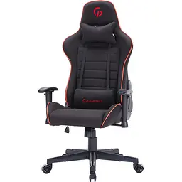 Геймерське крісло GamePro GC575FB Fabric Black&Red [163692] - мініатюра 3