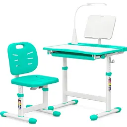 Комплект меблів Evo-kids Evo-17 Z Ergo: стілець+стіл+полиця+лампа (арт. Evo-17 Z Ergo)