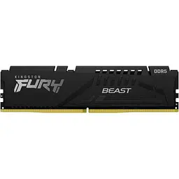 Модуль пам'яті для комп'ютера DDR5 32GB (2x16GB) 5600 MHz Beast Black Kingston Fury (ex.HyperX) (KF556C40BBK2-32) - мініатюра 3