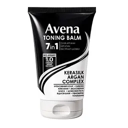 Тонуючий бальзам для волосся Avena 1.0 Глибокий чорний 90 мл