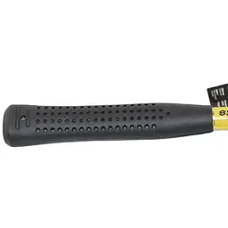 Киянка гумова Sigma 680 г чорна, металева обгумована рукоятка (4317491) - мініатюра 3