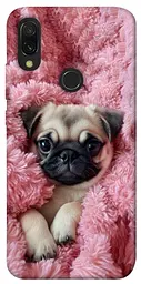 TPU чохол Demsky Мопс у ніжностях для Xiaomi Redmi 7