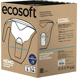 Фільтр-глечик Ecosoft NEMO Сапфіровий (4820056807059) [150388] - мініатюра 11