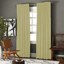 Комплект штор льон блекаут шампань 2 шт 300х260