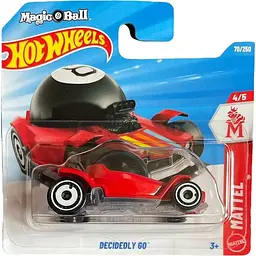 Базова машинка Hot Wheels Mattel Decidedly Go червона (5785) JJL12-N521     