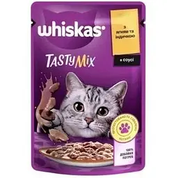 Вологий корм для кішок Whiskas TastyMix Ягня, Індичка 85 г (4770608262440)