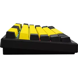 Клавіатура Lorgar KBP7075W Pro Black/Yellow (LRG-KBP7075W-YL-US) [144801] - мініатюра 4