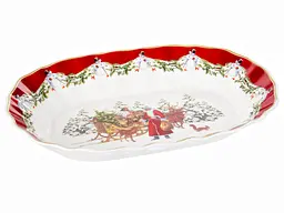 Блюдо Lefard Christmas Collection, 29х19х5,5 см (986-134) - мініатюра 2