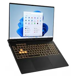 Ноутбук ASUS TUF Gaming A16 FA608UM- R7165W Ryzen 7 260 16inch 2. 5k 165Hz 16GB 512GB Windows 11 Home RTX5060 Black - мініатюра 2