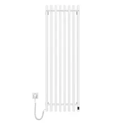 Електрична рушникосушка Navin Levante 450x1400 Sensor ліва, білий оксамит 10-012033-4880, Білий матовий, Ліве, Електронний - мініатюра 2