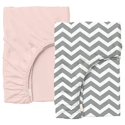 Набір простирадло на резинці 90х200 ROSE / ZIGZAG COSAS (4822052058541)