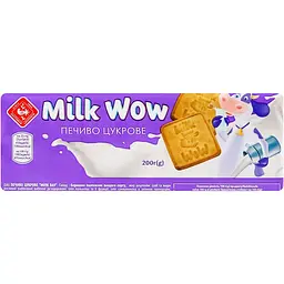 Печиво Житомирські ласощі Milk Wow цукрове 200 г - мініатюра 2