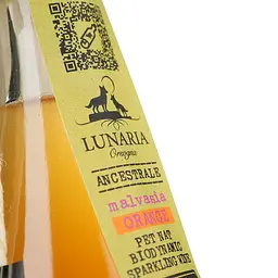 Вино ігристе Lunaria Ancestrale Spumante Malvasia Orange біле брют натюр 0.75 л - мініатюра 4