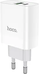 Зарядний пристрій HOCO C80A Plus Rapido PD20W+QC3.0 white
