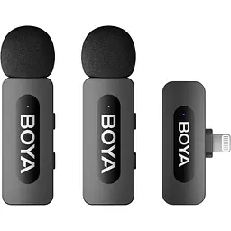 Мікрофон Boya BY-V2 Lightning Black (BY-V2)