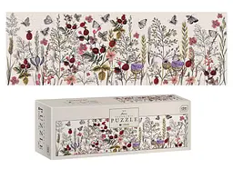 Пазли тришарові Interdruk Flowers 1, панорамні, 1000 елементів - мініатюра 4