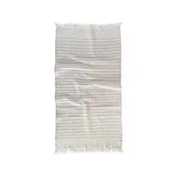 Рушник з льону Lotus Home - Line сірий 50x90 - мініатюра 5