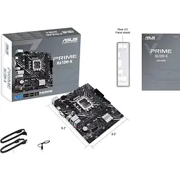 Материнська плата ASUS PRIME H610M-K - мініатюра 7