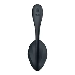 Віброяйце Satisfyer Ribbed Petal чорний - мініатюра 4