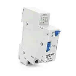 Електромеханічне реле часу Sinotimer TM-ST7, 1-7 хвилин, на DIN-рейку 1P, 16А, 250V